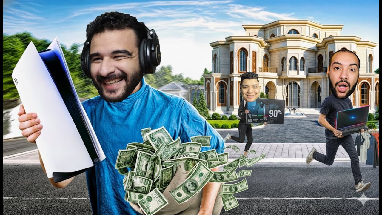 حاولت انا واصدقائي نسرق اغني بيت في المدينة ولكن | محاكي الحرامية الاغبياء