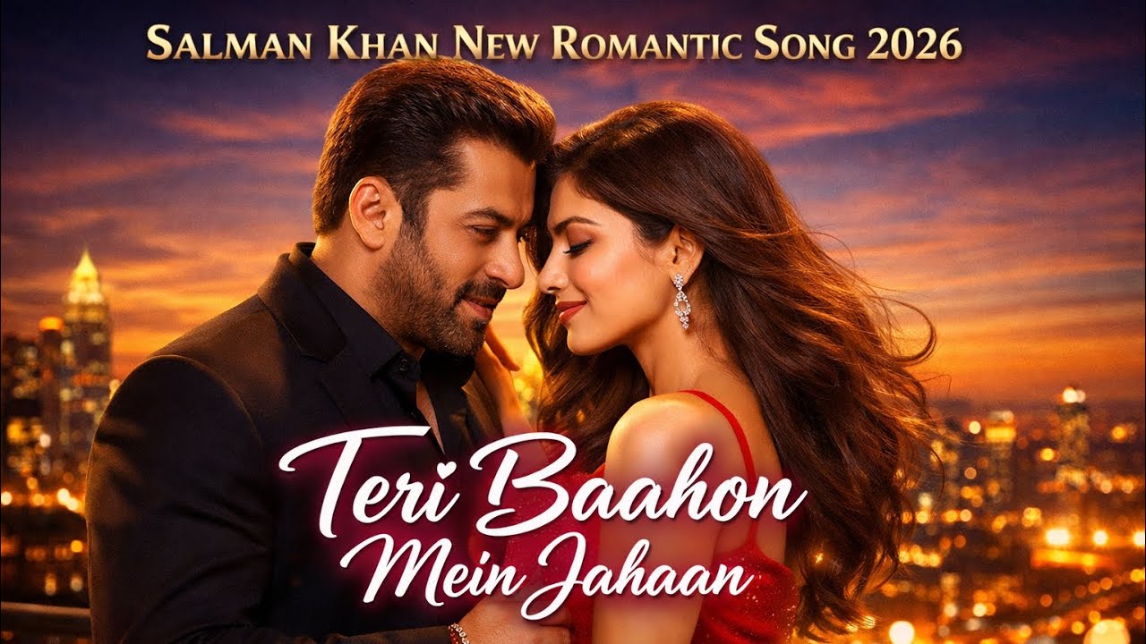 💖 TERI BAAHON MEIN JAHAAN 💖Salman Khan & Kriti SanonFrom Galwan Movie | Official Love Track