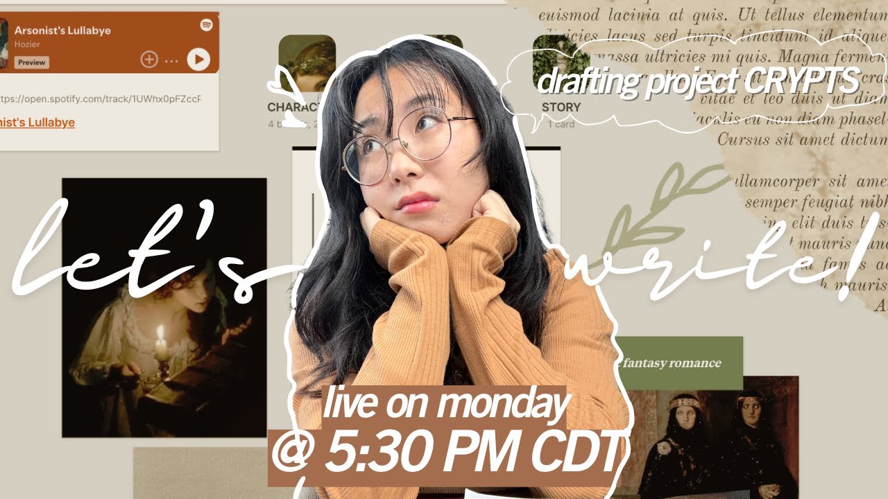 🍂 chill autumn writing sprints // writing livestream