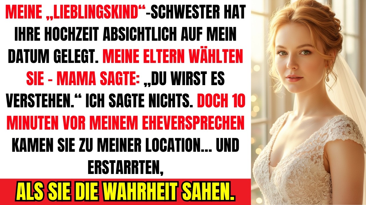 Meine Eltern wählten meine reiche Schwester – meine Hochzeit ließ sie alles bereuen