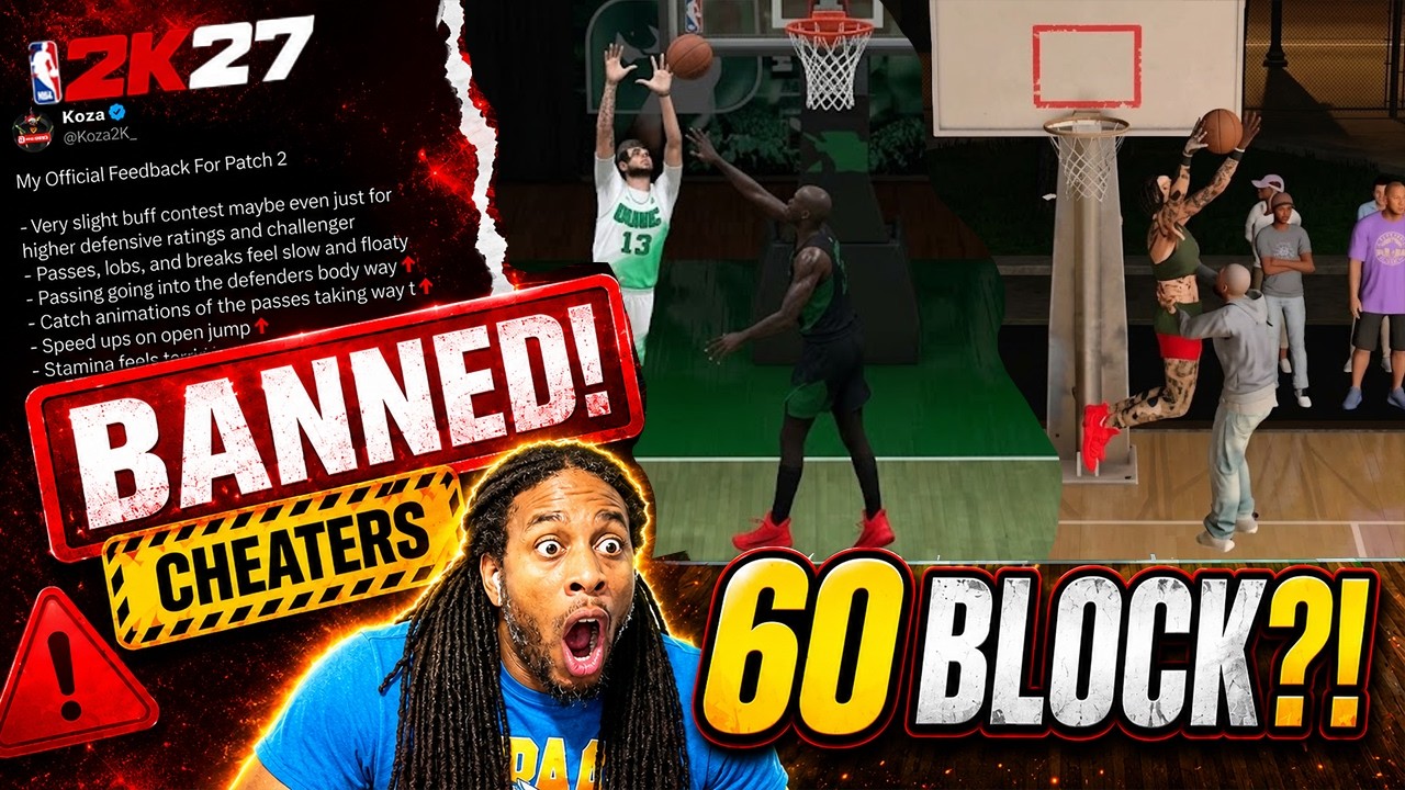 NBA 2K27: OGROMNA FALA BAN&Oacute;W! OSZUŚCI ZDEMASKOWANI + 60 BUD&Oacute;W BLOK&Oacute;W OTRZYMUJE BLOKI?! 😳