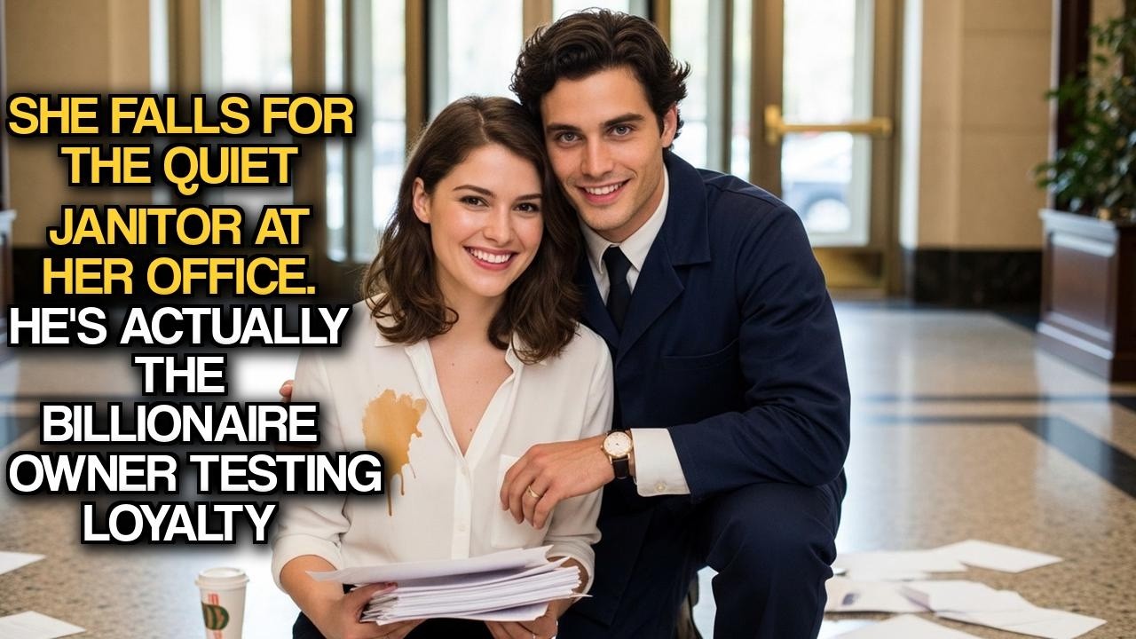 She Falls for the Quiet Janitor at Her Office. He's Actually the Billionaire Owner Testing Loyalty