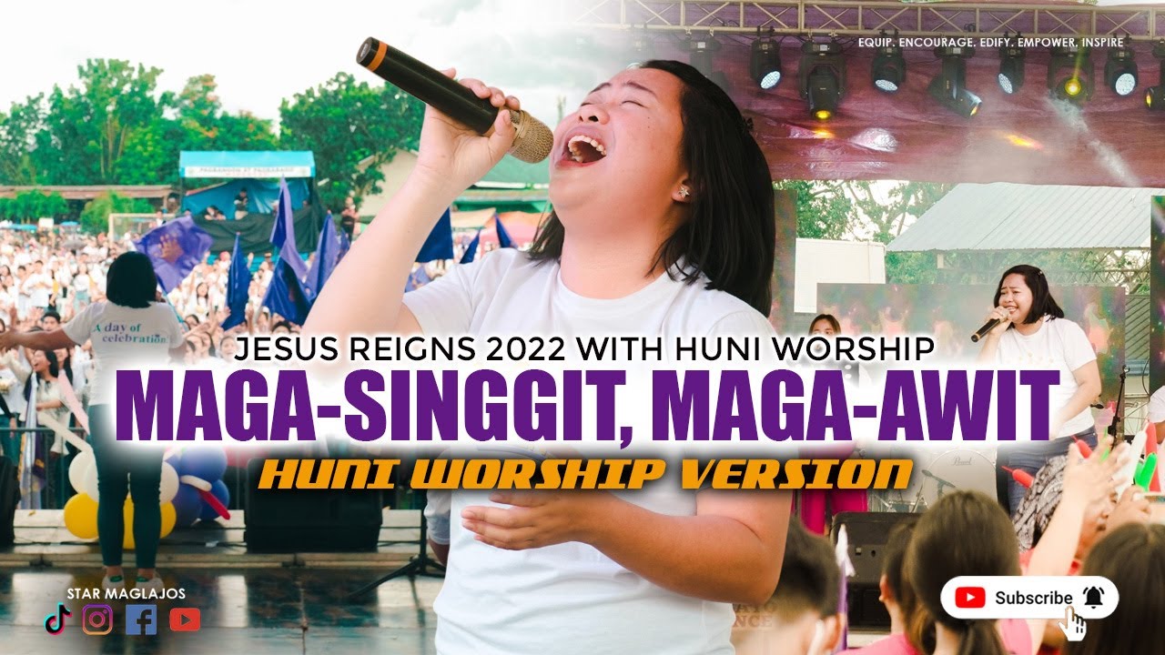 MAGA-SINGGIT, MAGA-AWIT Praise Cover | HUNI Worship | Jesus Reigns North Cotabato 2022