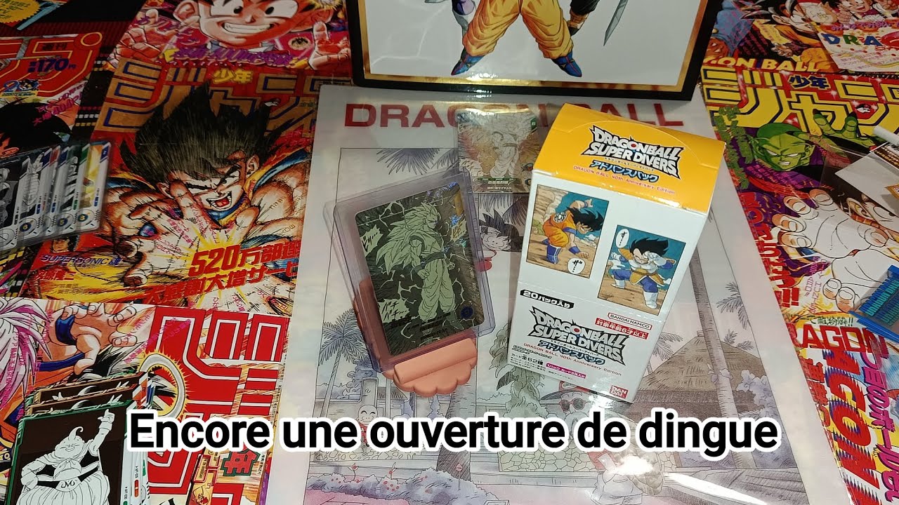 Ouverture Display Dragon Ball Super Divers 40th Anniversary Edition 