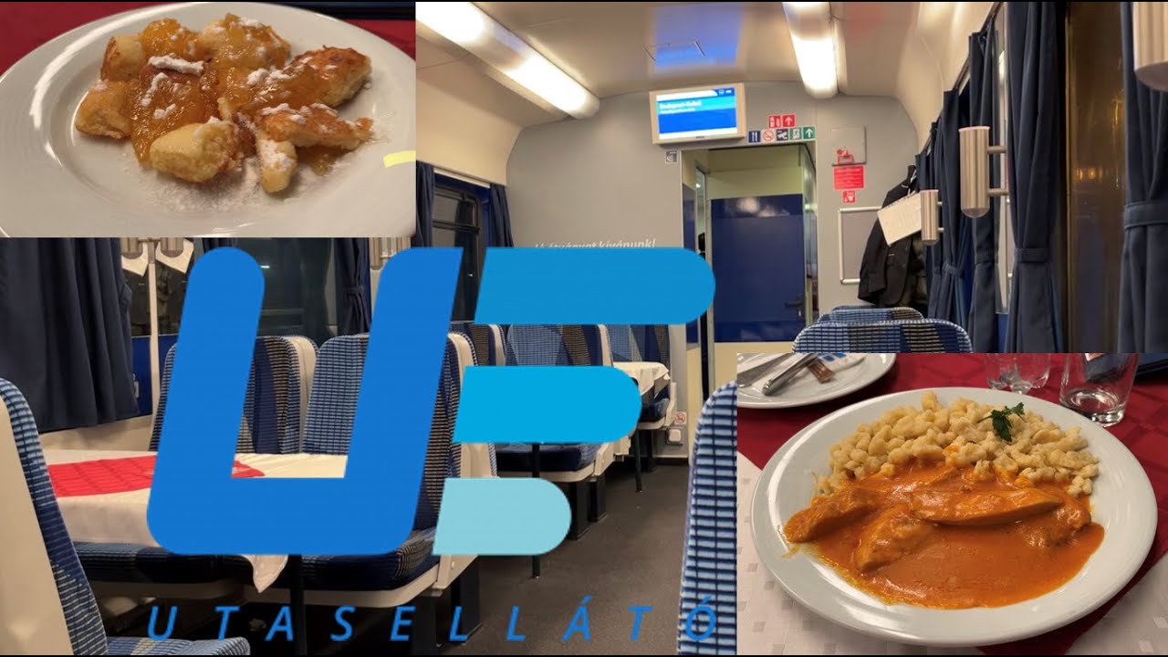 ÉTKEZŐKOCSI BÉCS felé - VISSZATÉRT az Utasellátó!