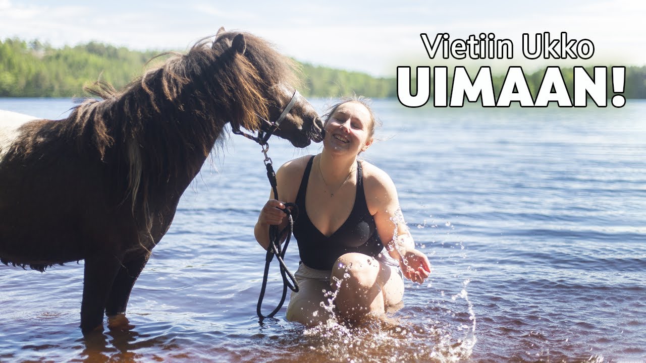 VLOG: Pikku-Ukko uimassa 😍💦