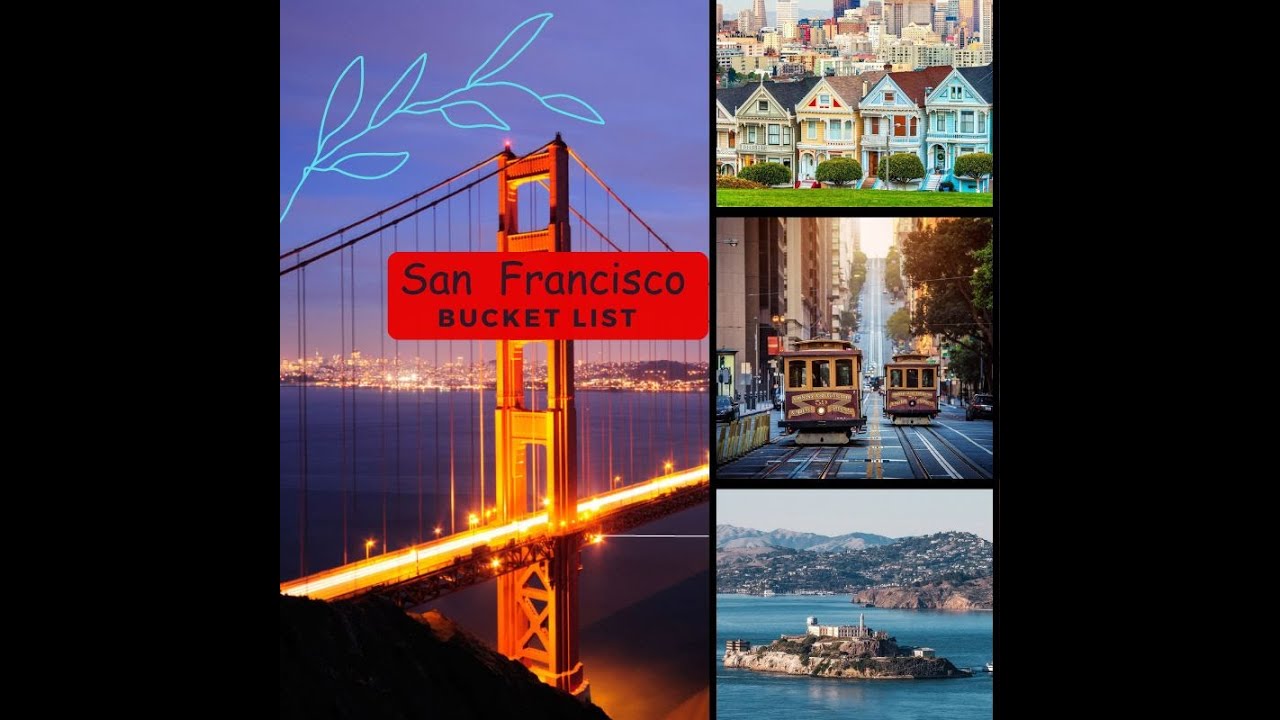 California - San Francisco Bucket List | English Vlog 4K