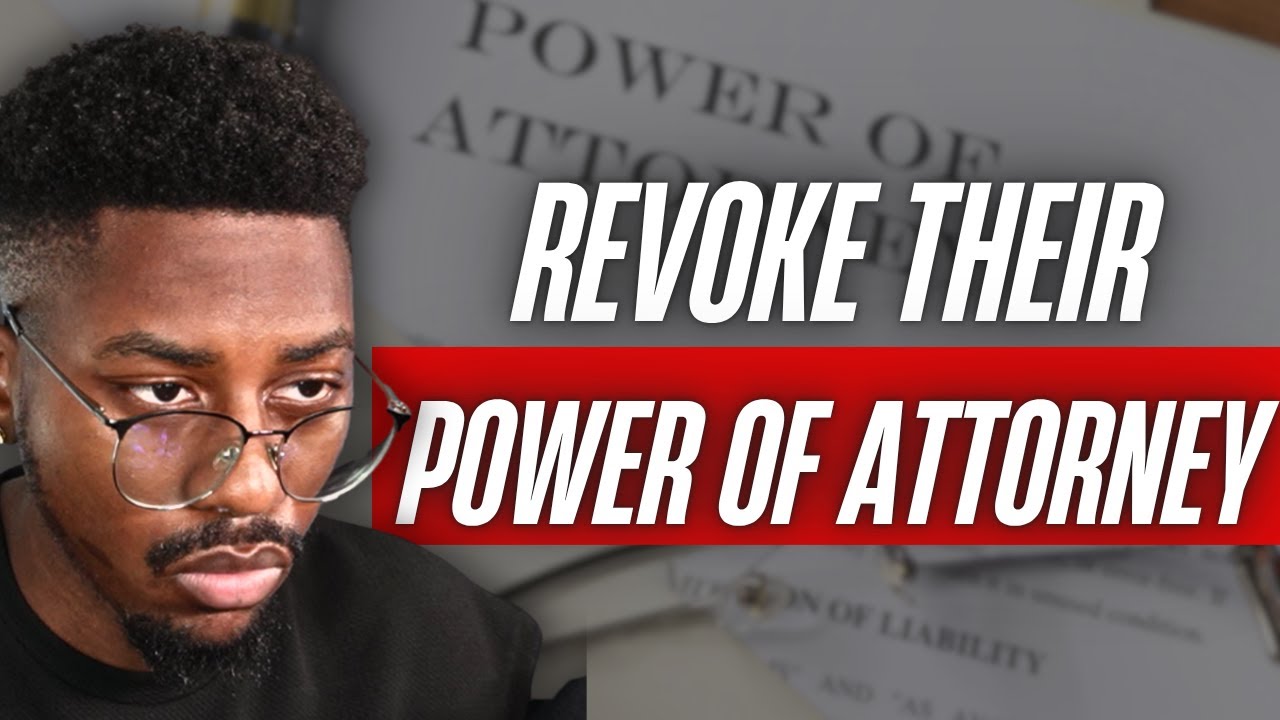 revoke the power you never gave &mdash; and discharge the debt
