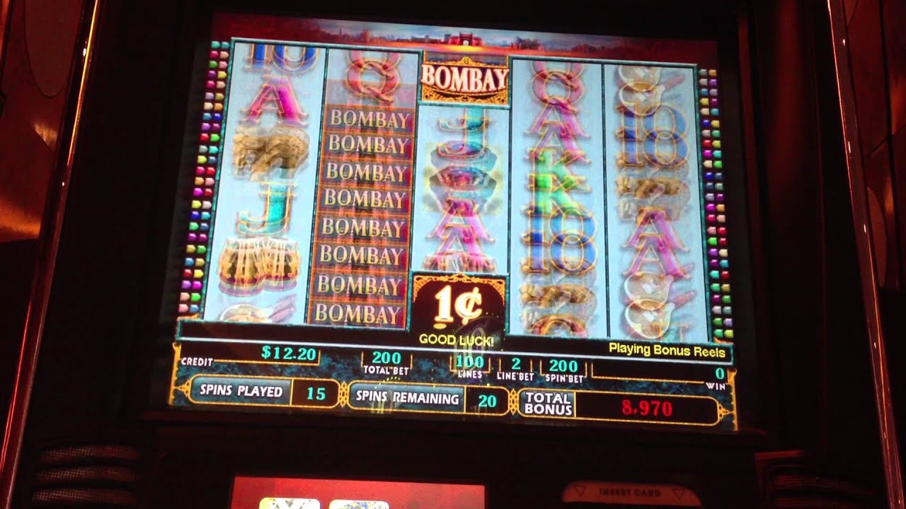 BOMBAY Slot Machine Bonus ($2.00 Bet) - Parx Casino Bensalem PA