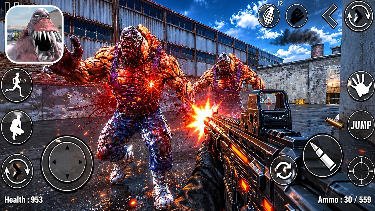 Zombie Monsters 4 - Fps Shooter Offline Gun Games _ Android GamePlay #8