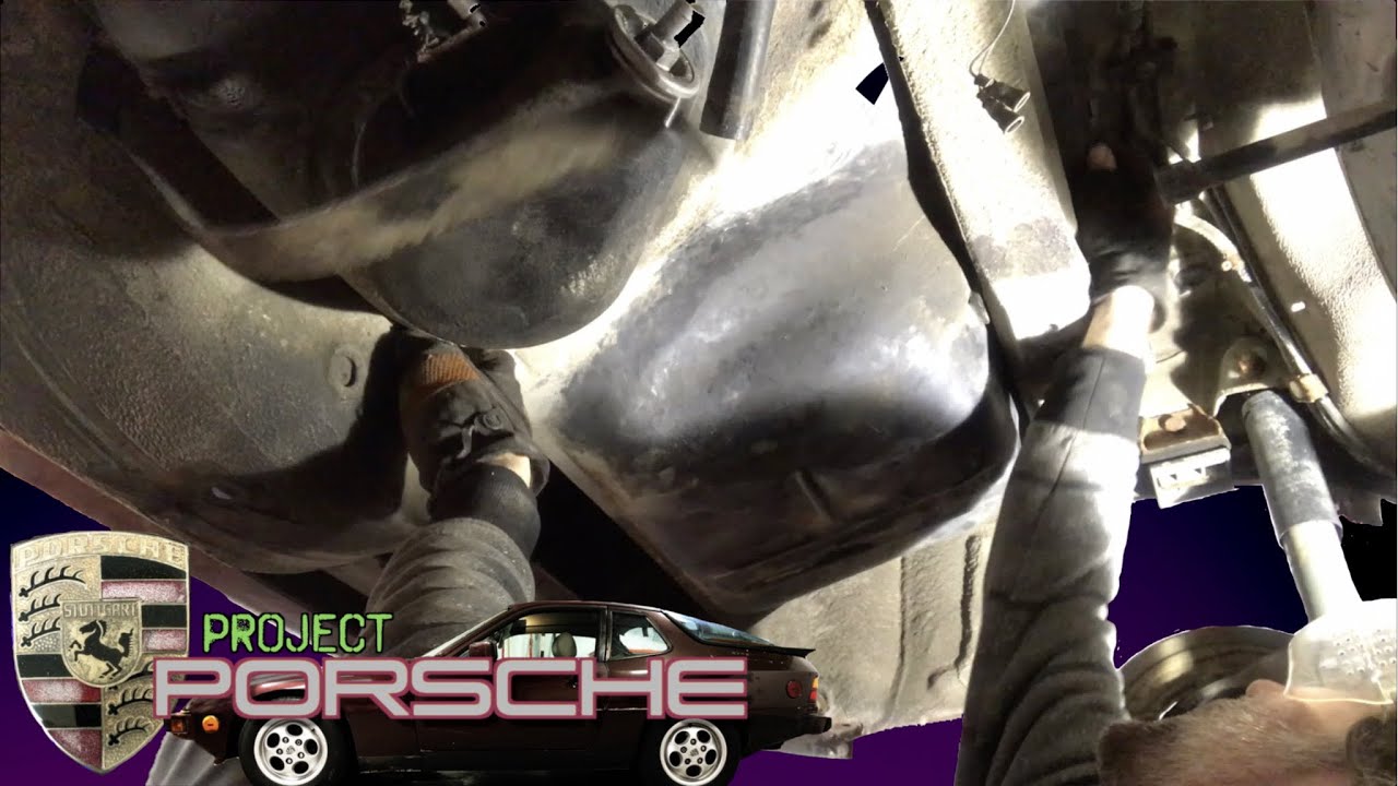 Removing the Trans & Fuel Tank from a 924/944 Porsche