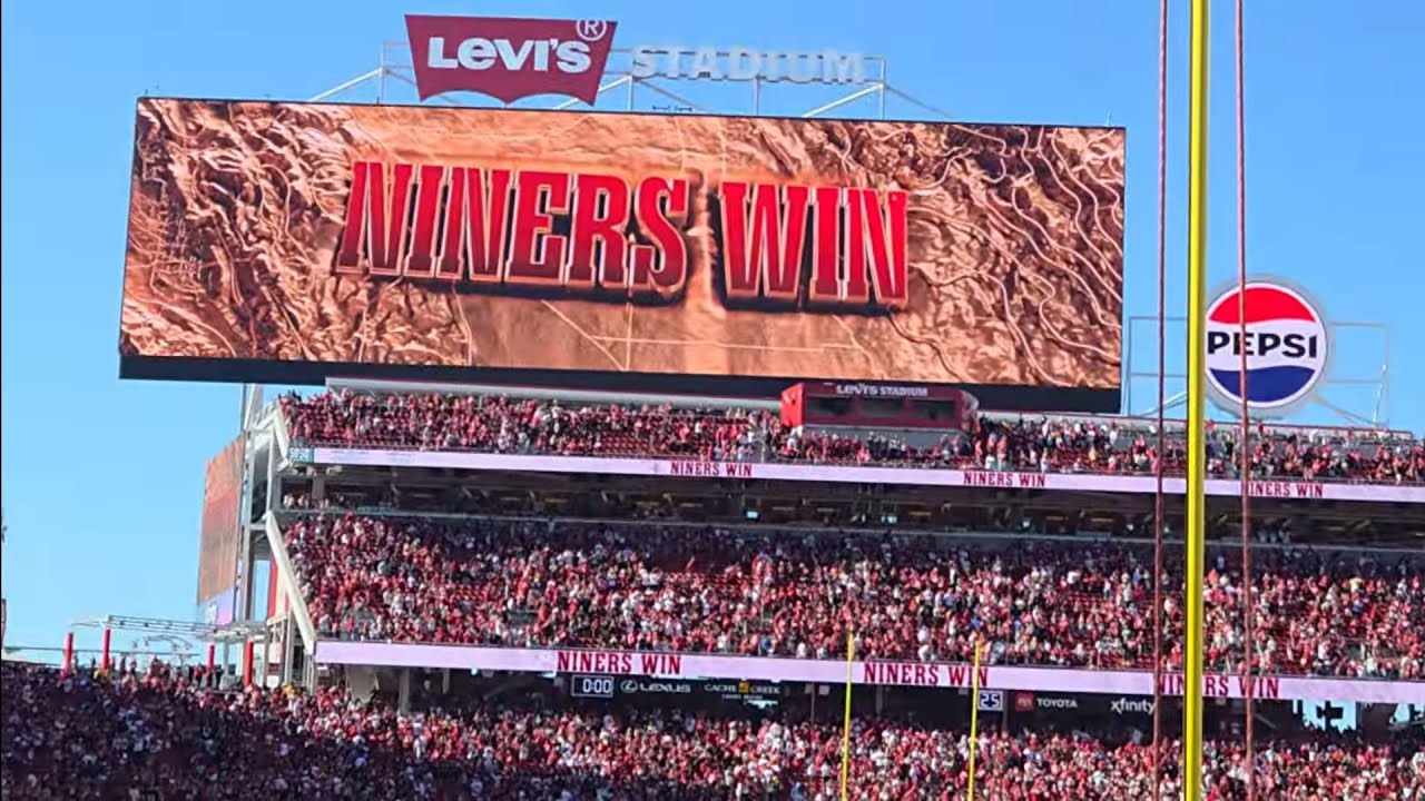 🏈  49ers game @Levi's Stadium with Abel! (Part 5 of 6) V169