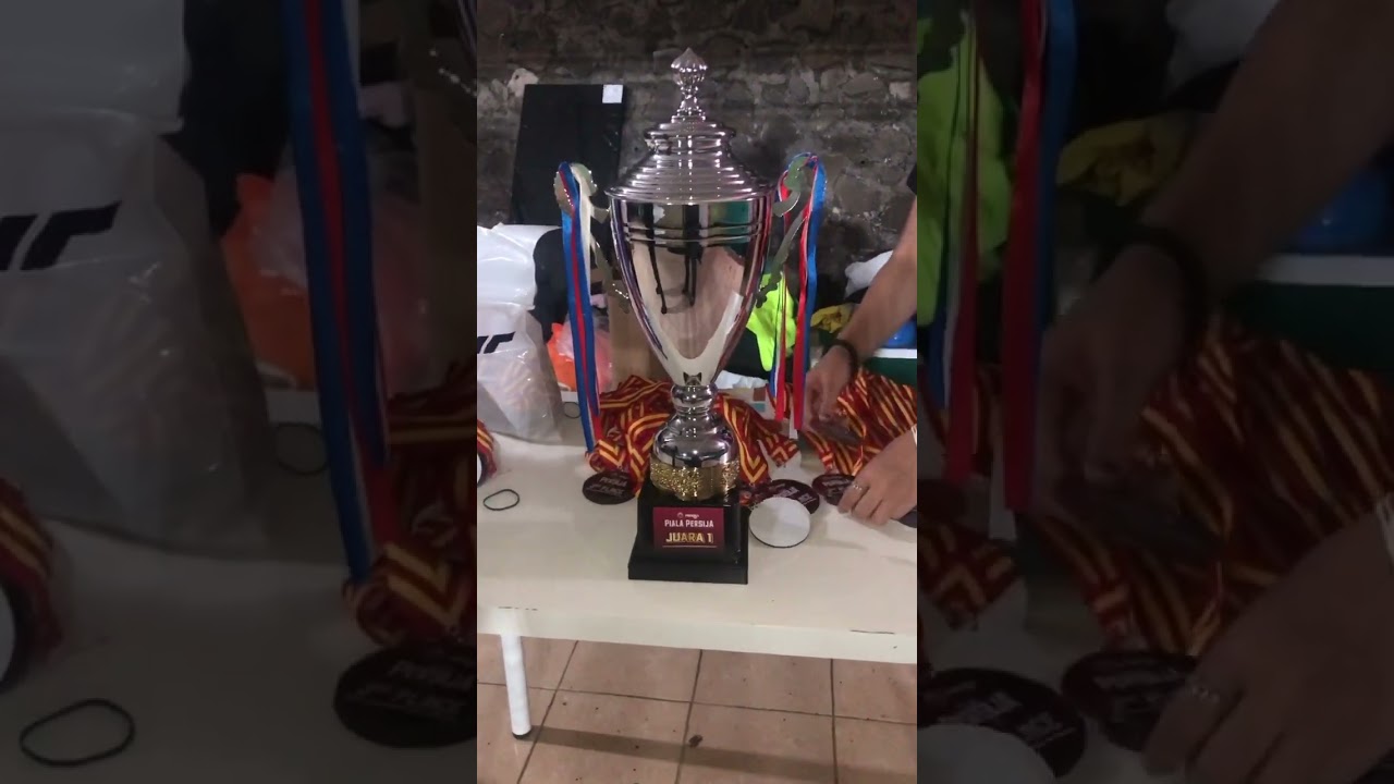 Penampakan trofi Piala Persija Series 1 2023 #persija #jakarta