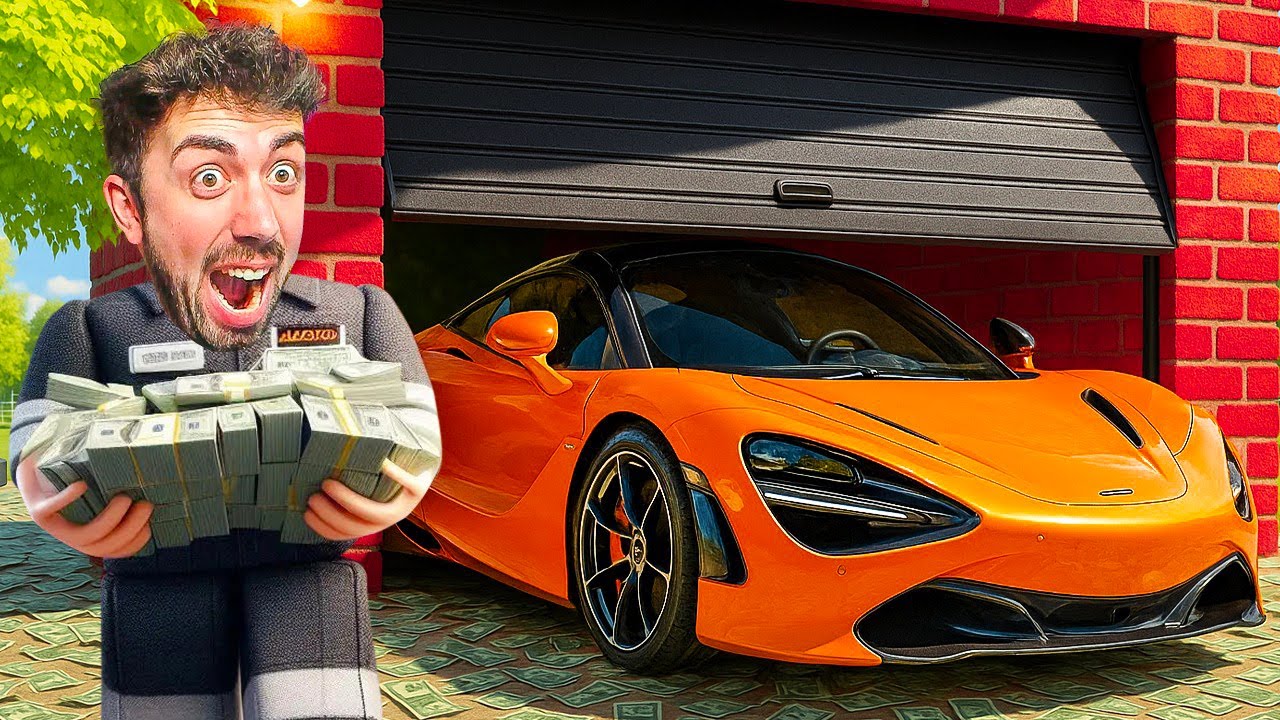 GASTÉ +5M BUSCANDO EL NUEVO MCLAREN 😍 | Roblox Fix It Up