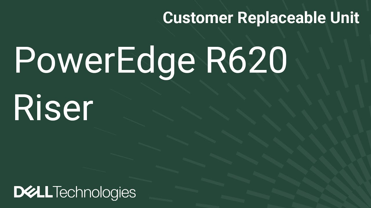 PowerEdge R620: PCI Riser