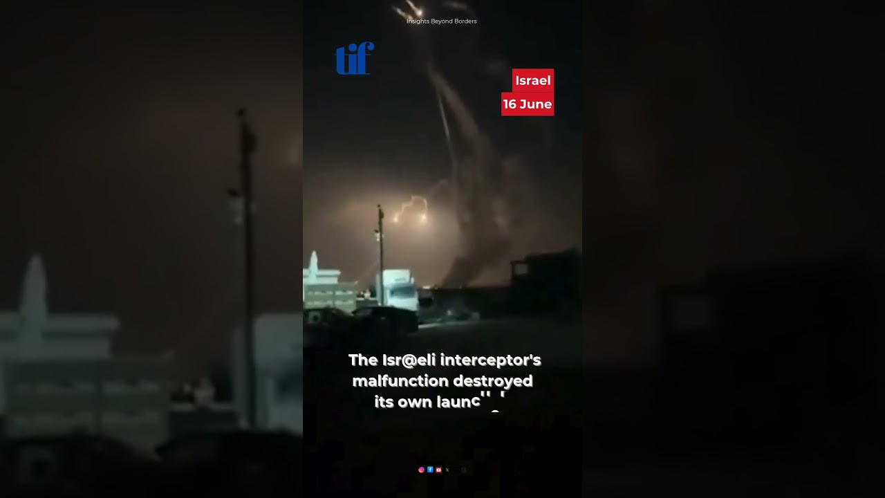 Israel's Missile Defense System Fails | Arrow-3 Malfunctions