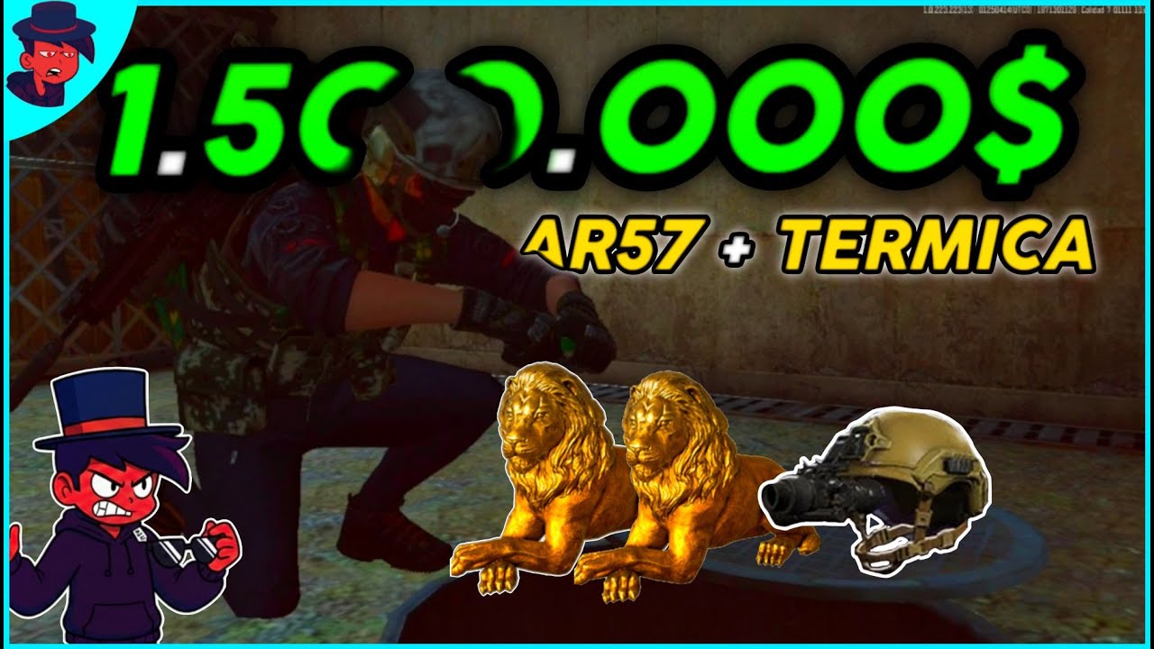 LA AR57 + TERMICA  ES LA CLAVE PARA LAS MICELANEA en Arena Breakout (Historia arena 16) | Crinix