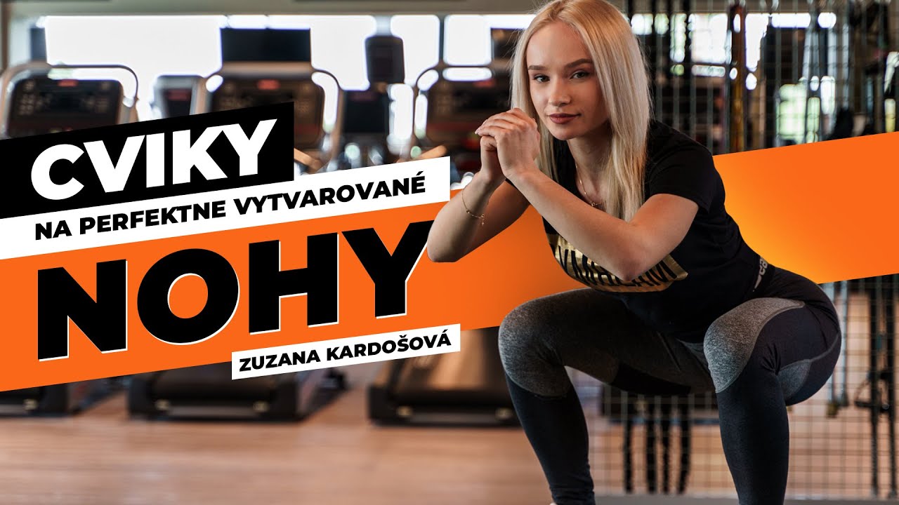 Cviky na perfektne vytvarované nohy l Zuzana Kardošová l GymBeam