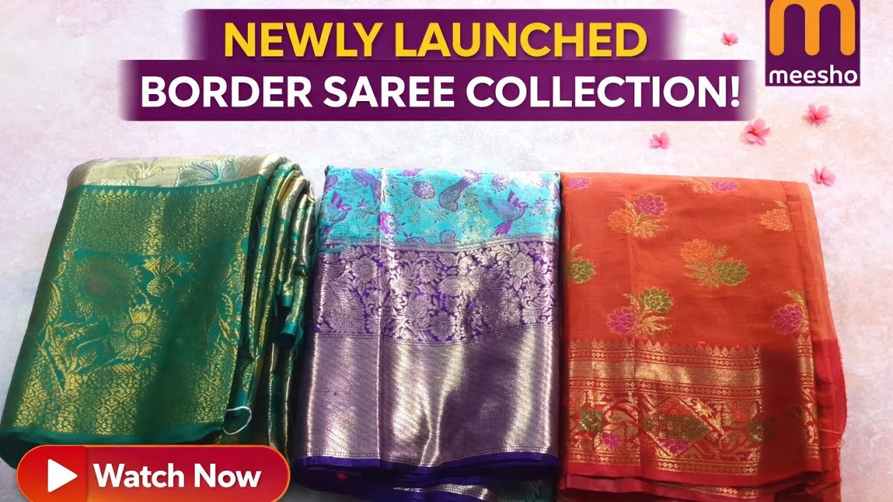 ✅🛍️Meesho లో ఇప్పుడే కొత్తగా వచ్చిన ఎవ్వరు చూపించని best sarees||meesho saree's||meesho saree haul 