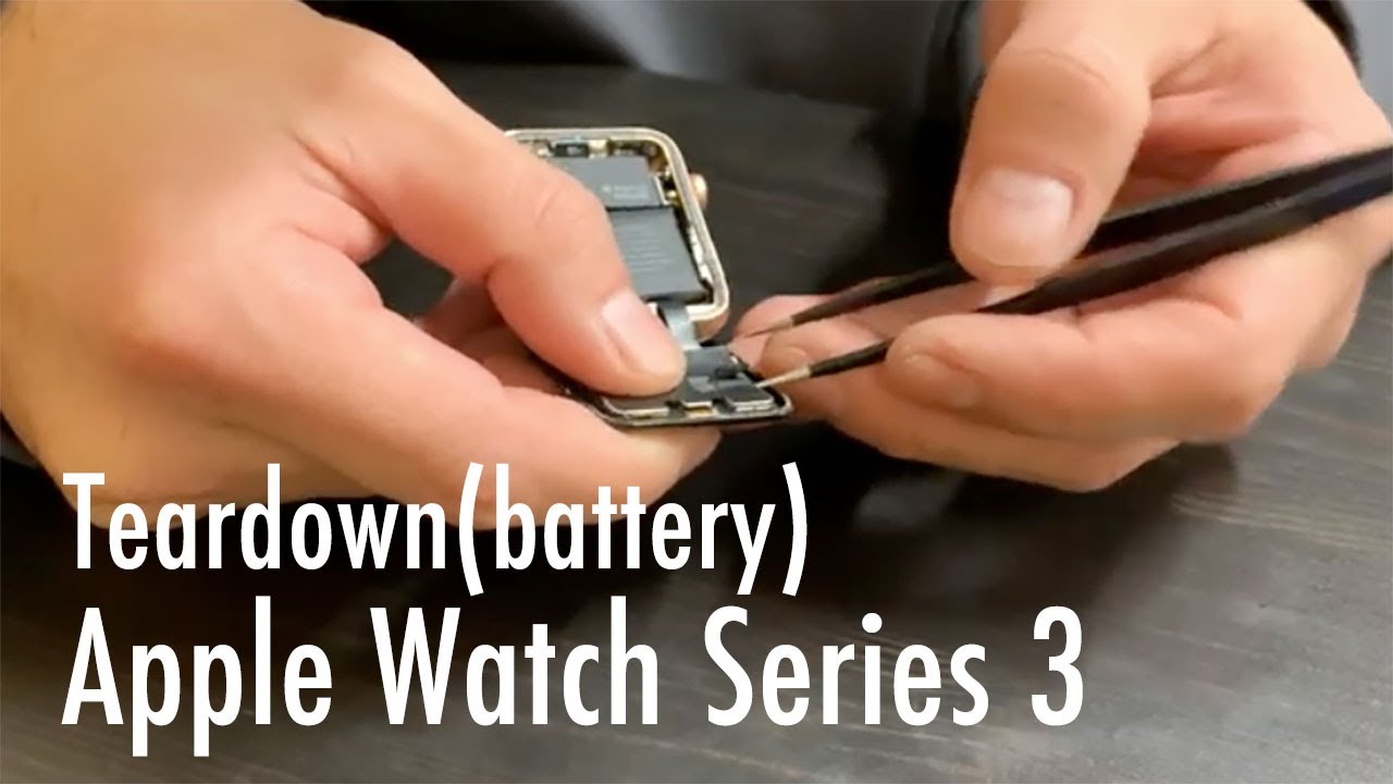 Apple Watch Series 3 Battery Replacement | 42mm Teardown & Repair Guide