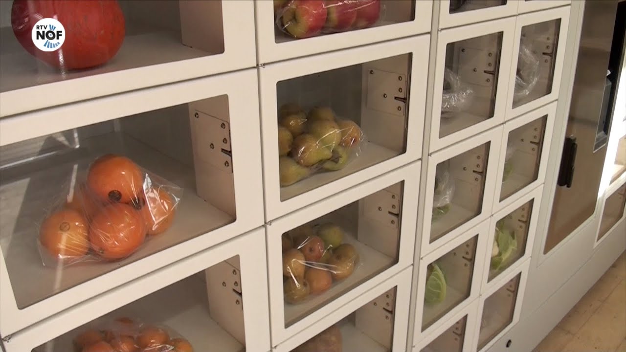 de Jong: ' Wij hebben de eerste aardappelautomaat van het Noorden'