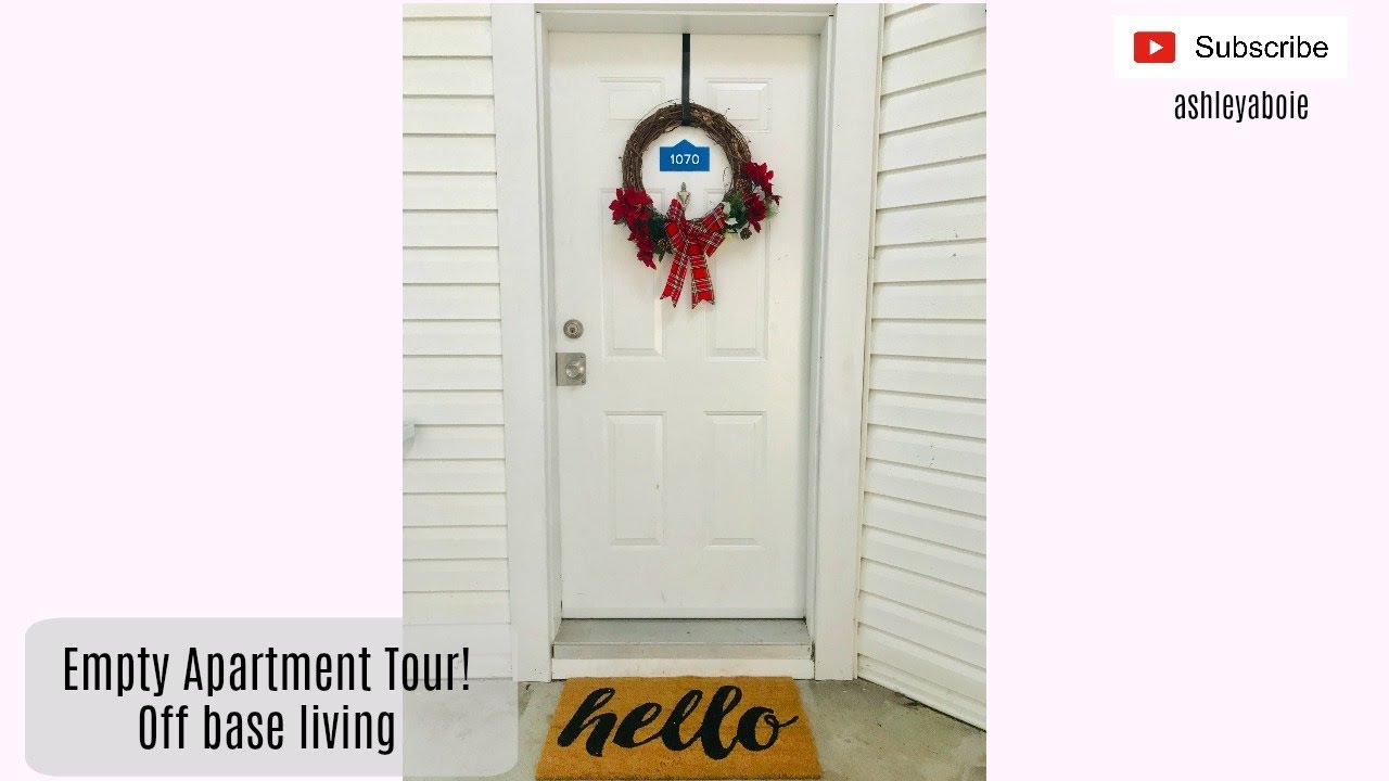 Military off base housing apartment tour! | Military Wife