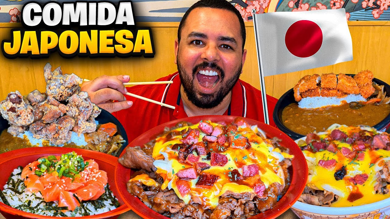 COMIDA JAPONESA DO JEITO ERRADO *isso devia ser crime