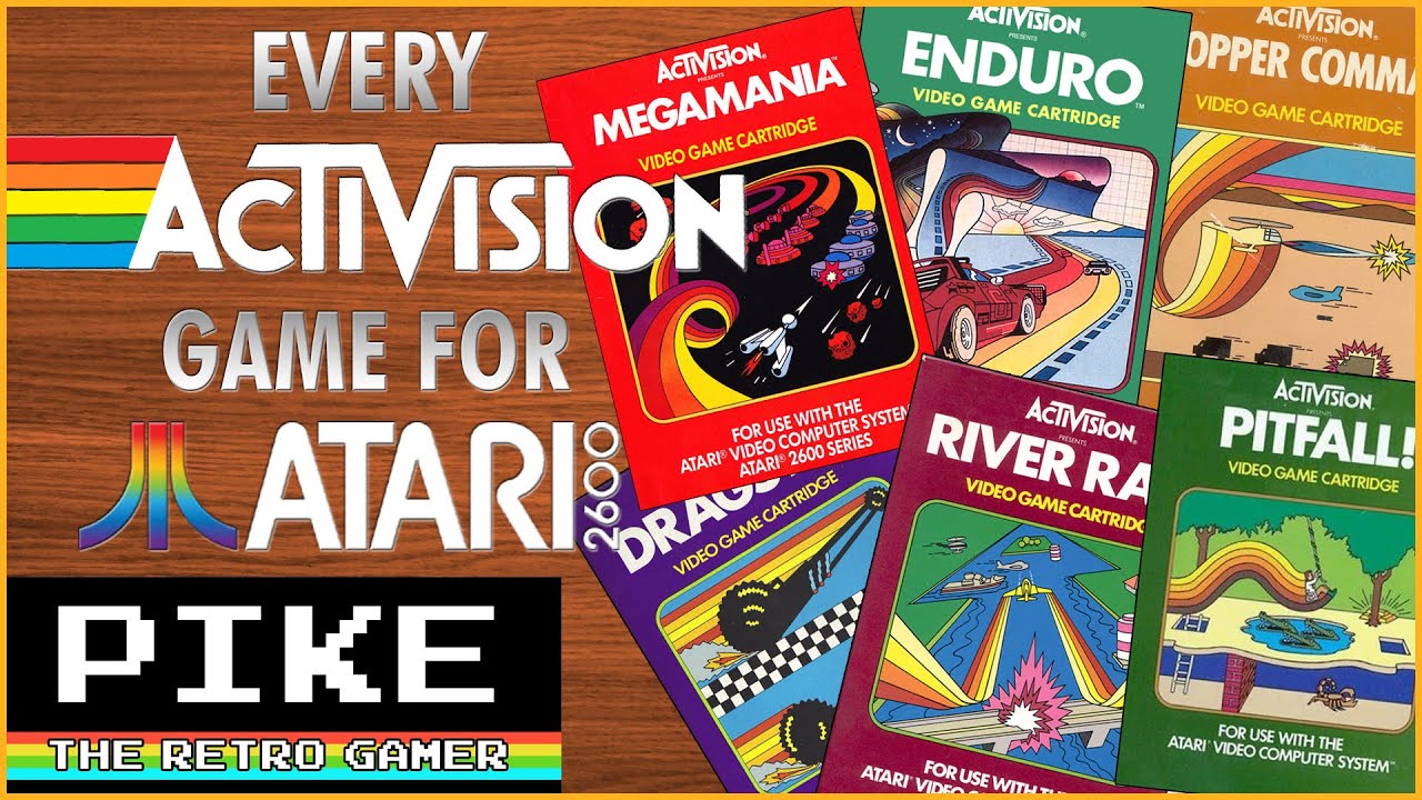 Every Activision Game on the Atari 2600 - All 45 published plus one prototype!