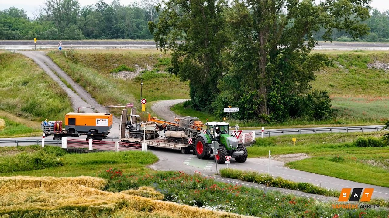⚠️🚜CONVOIS XXL | FORAGE D'UN PUIT💧 | SAPINIERE AGRI TP FORAGE