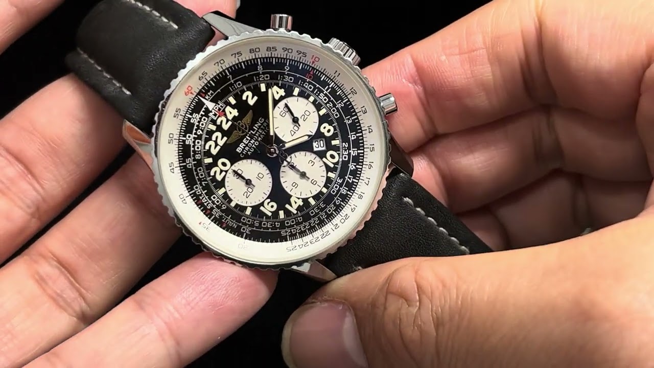 分享一下近期好火熱但舊款依然超低水BREITLING COSMONAUTE ￼