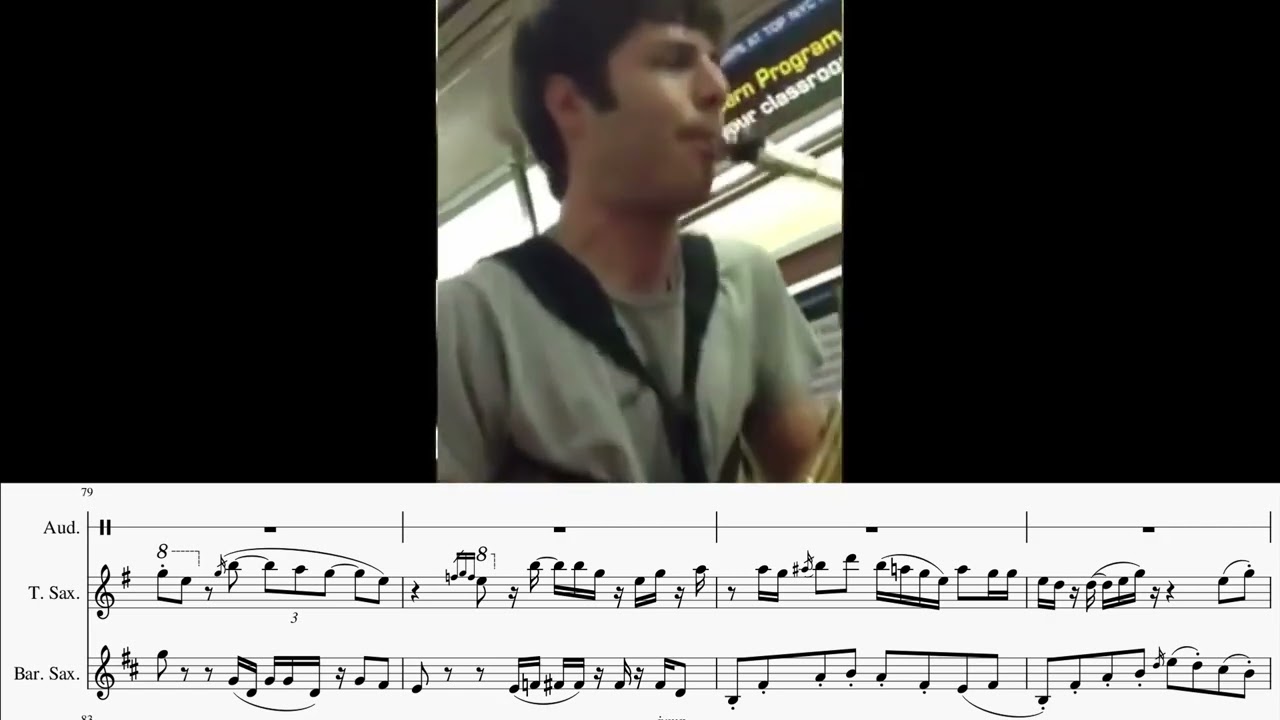 The Legendary NYC A-Train Sax Battle Transcribed
