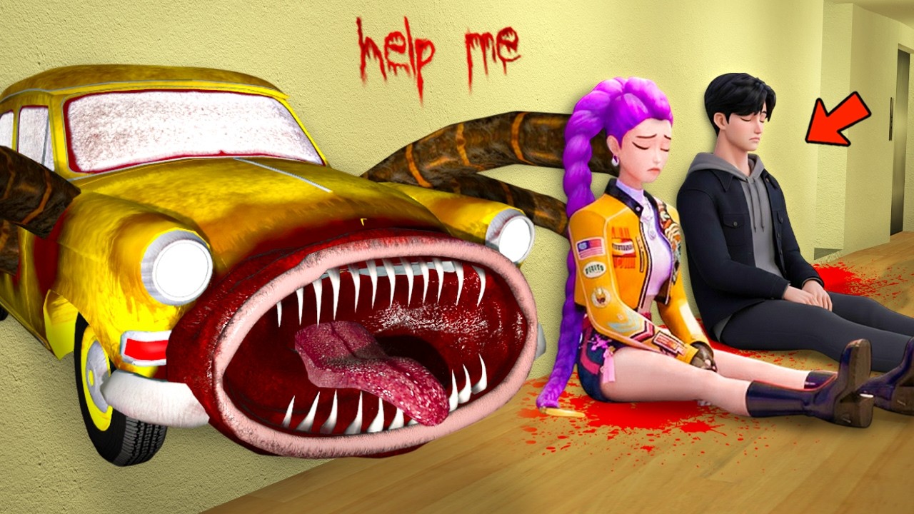 DID CAR EATER HURT RUMI AND JINU In Garry's Mod
