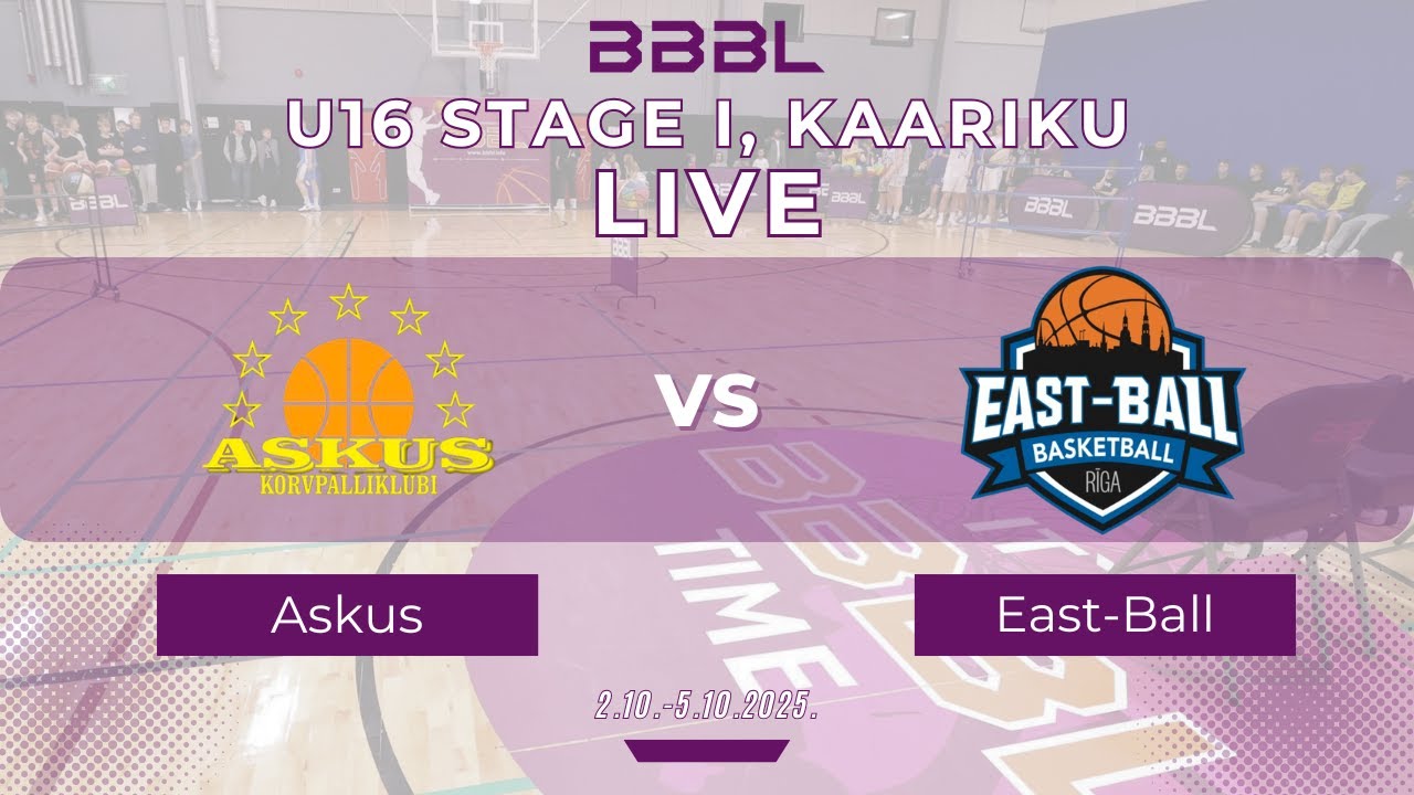 East-Ball 2010 vs KK Askus Jetoil 2010 | BBBL Boys U16