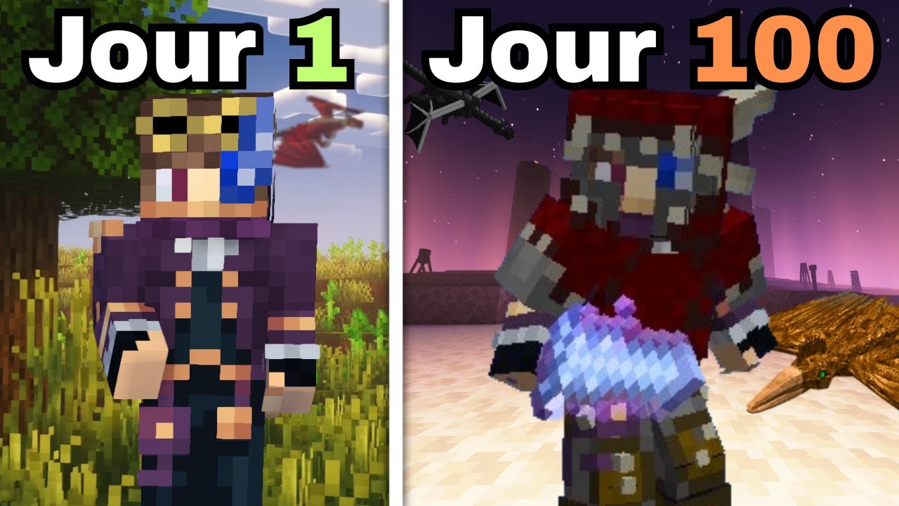 J'ai survécu 100 Jours sur RLCraft .... Voici ce qui c'est passé