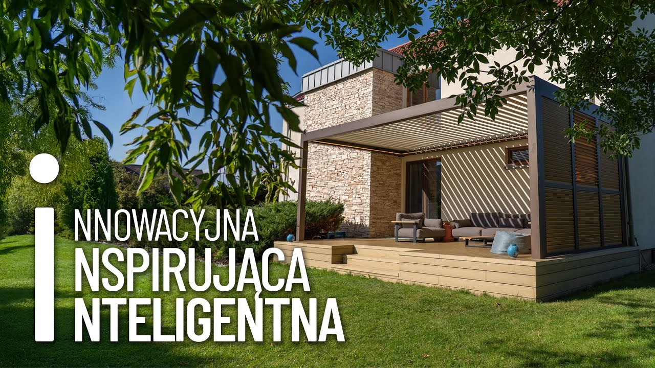 PERGOLA TARASOWA w przestrzennym OGRODZIE! 🌳🏠