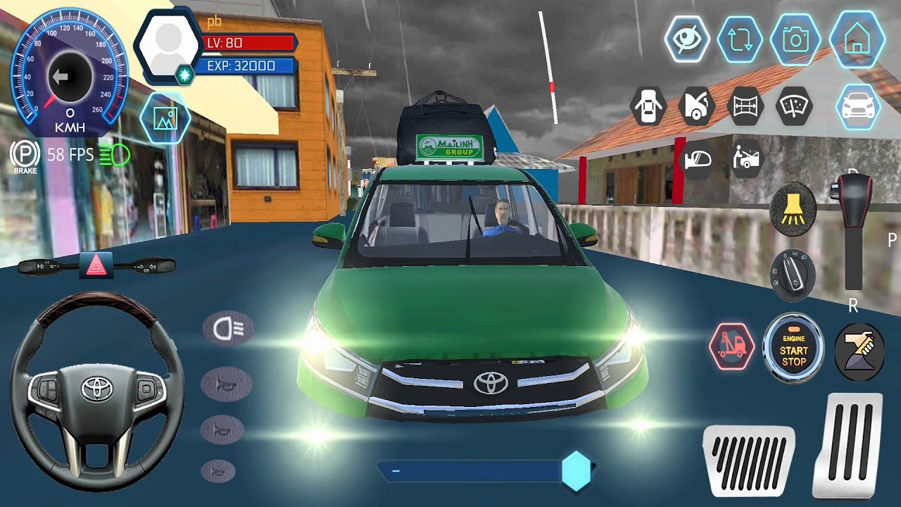 Car Simulator Vietnam #17 - Drive through flooded roads ! Car Games | Android Gameplay