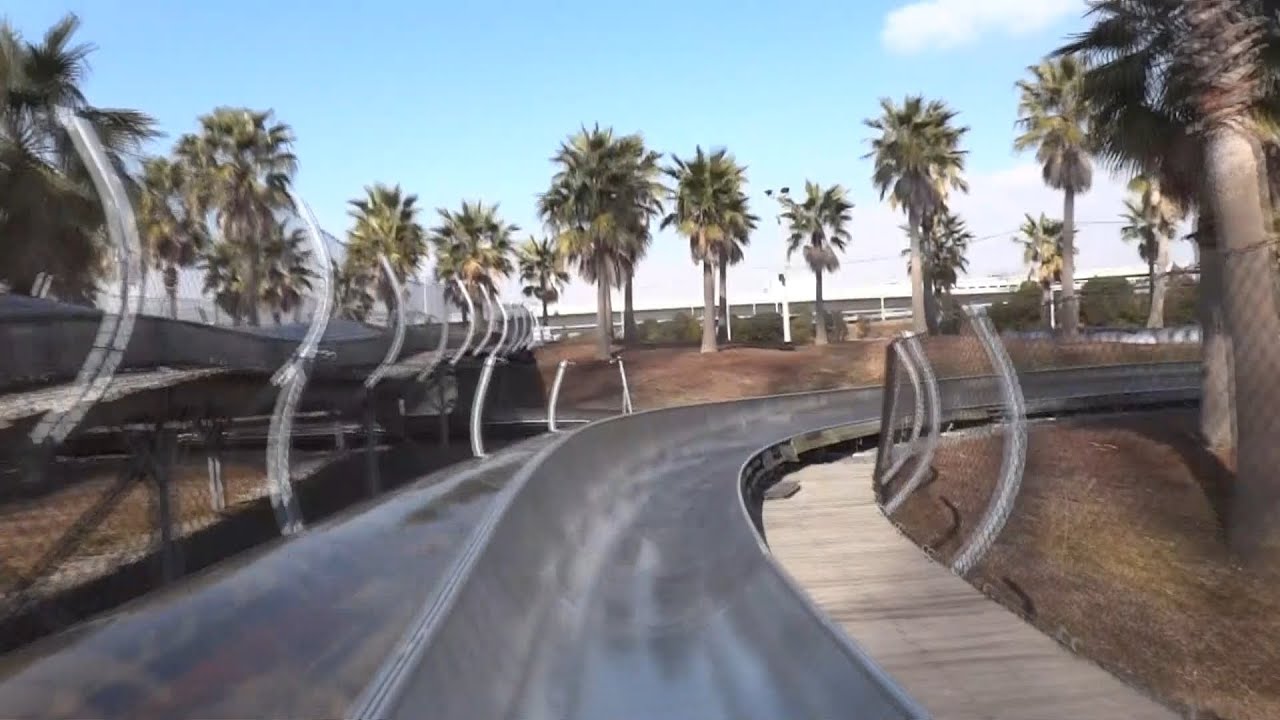 🔴ナガシマスパーランド サマーボブスレー ボブカート 1100m / 3609ft Alpine Slide at Mie Nagashima Spa Land
