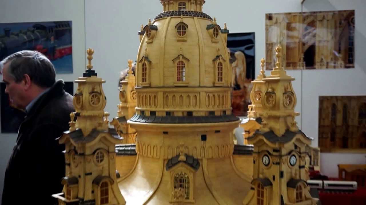 INTERMODELLBAU 2013 Geb&auml;ude aus Streichh&ouml;lzern