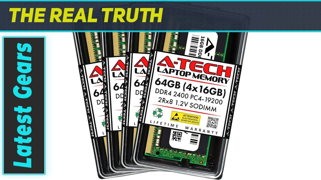 Boost Your Laptop's Performance with A-Tech 64GB DDR4 RAM Kit