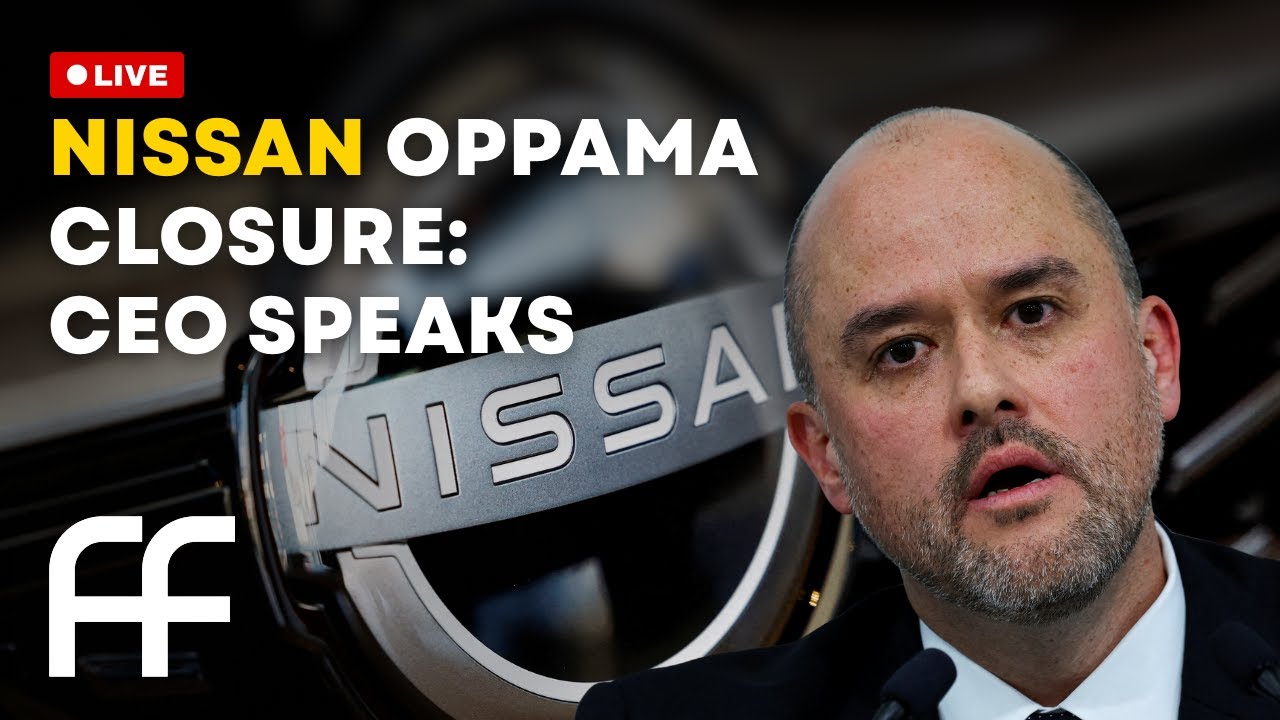 LIVE: Nissan Oppama Closure: CEO Speaks | Factual Flow