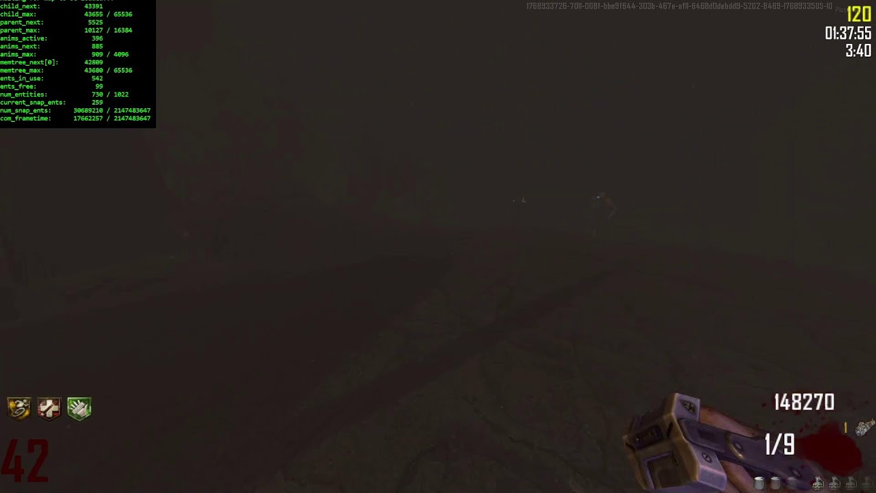 Black Ops 2 Zombies Tranzit high round attempt