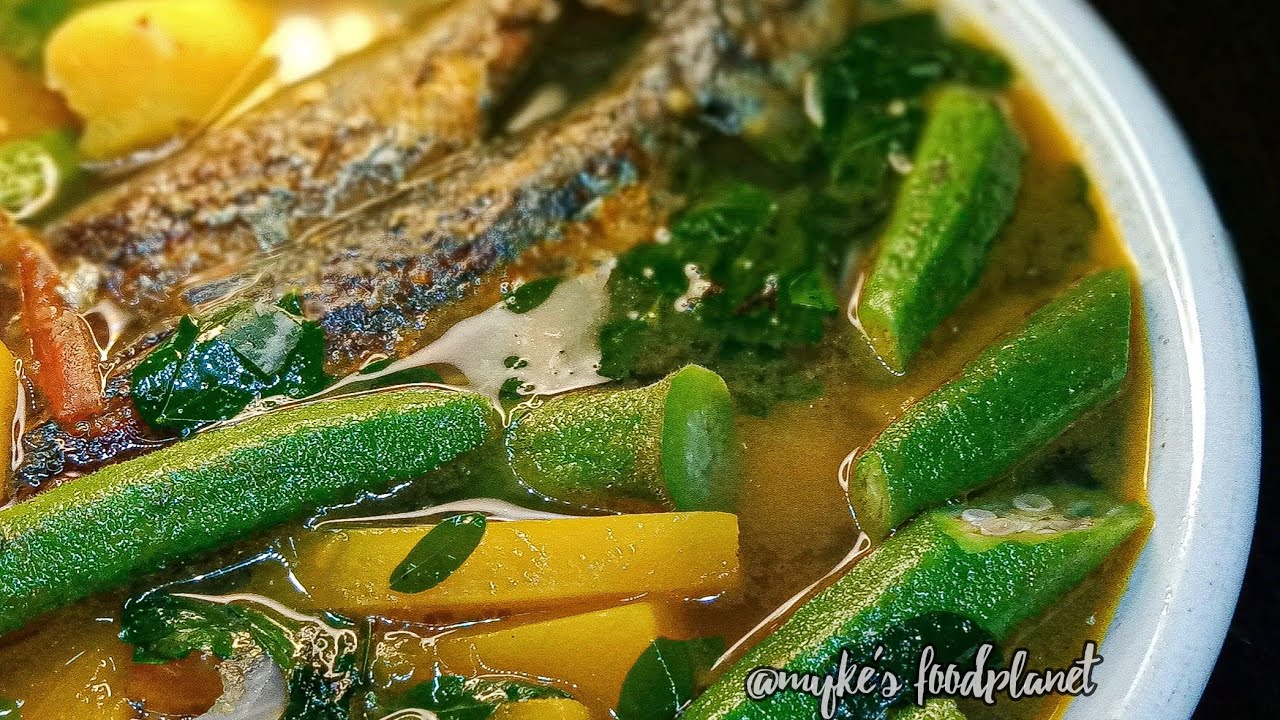 Sinabawang gulay with Pritong Isda ( Fried Fish)