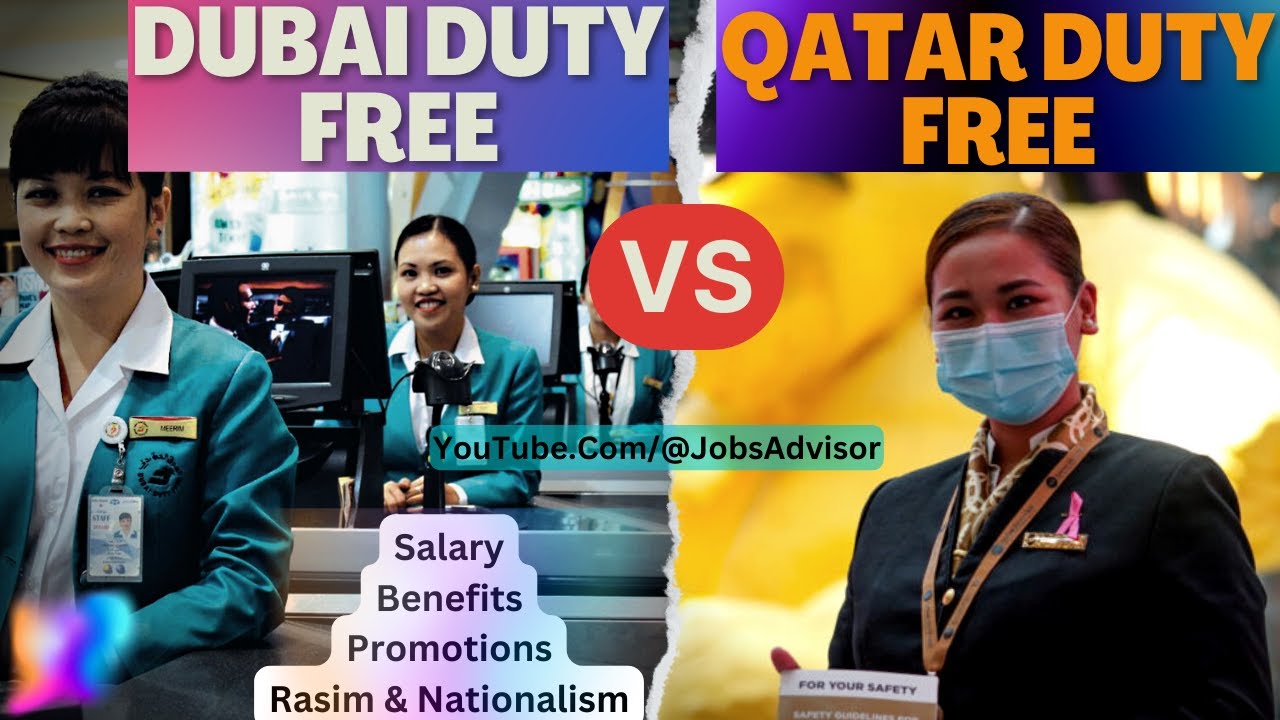 Подробное сравнение Qatar Duty Free и Dubai Duty Free | Зарплаты | Льготы | Акции | Расизм