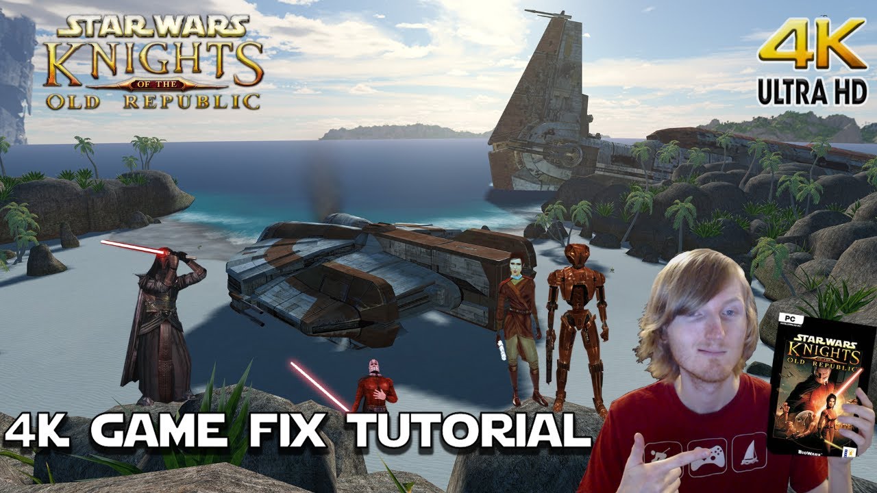 Руководство по игре Star Wars Knights of the Old Republic на ПК «Как исправить игру и играть в ра...