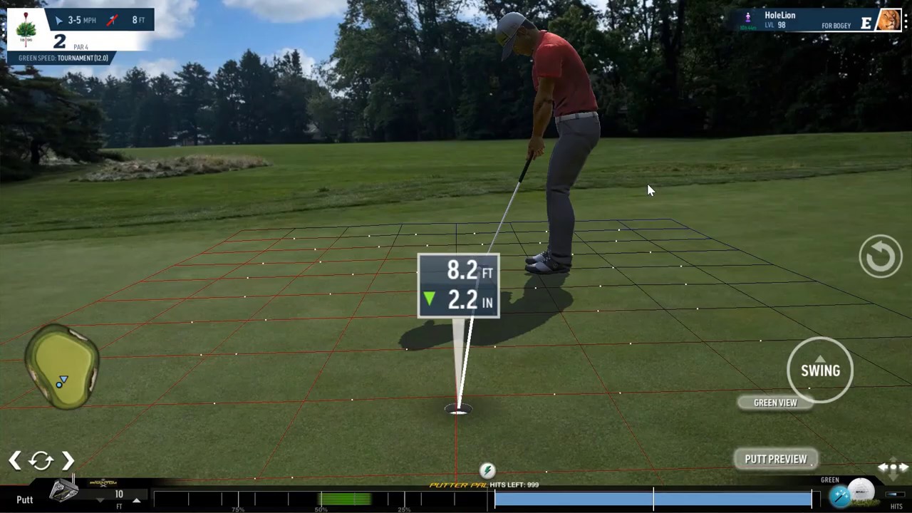 Breaking Putts/Dot Counts - HoleLion