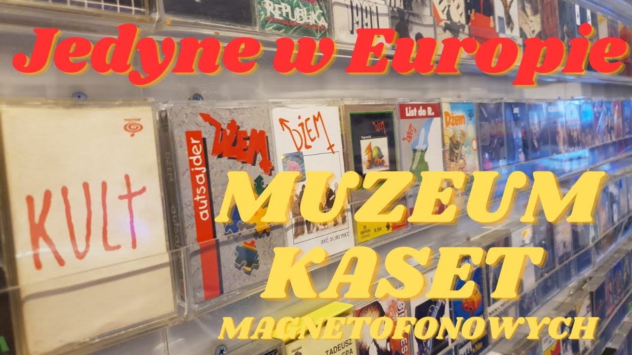 Muzeum Kaset - jedyne w Europie a może i na świecie  (zwiedzanie i rozmowa z pomysłodawcą) 🎥