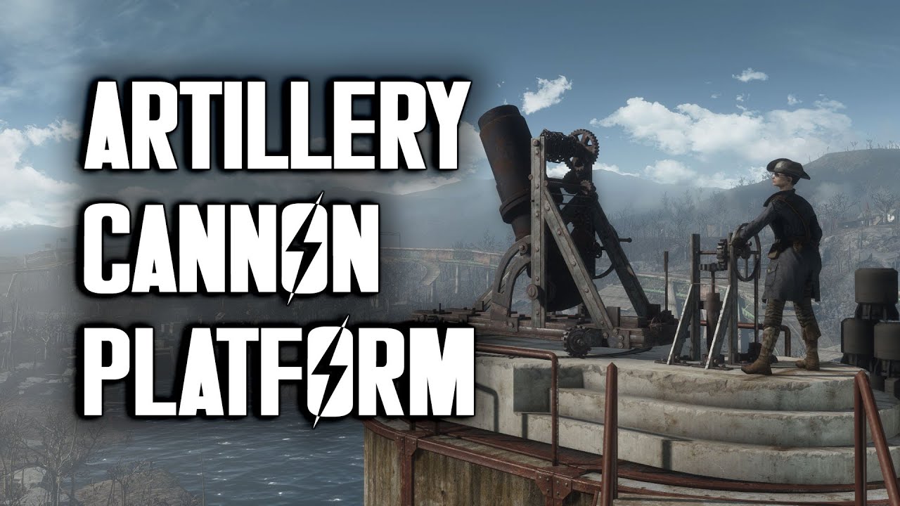 Artillery Platform - How to Build One - Fallout 4 Settlements