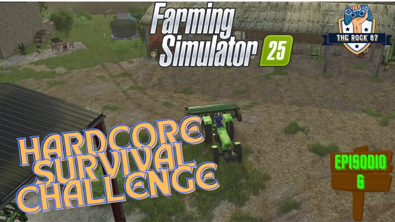 NUOVA ATTREZZATURA || Farming Simulator 25 gameplay ITA || #6 Survival Challenge #fs25ita