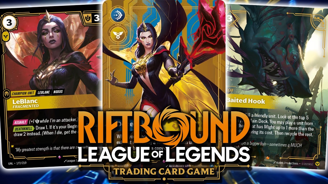 RIFTBOUND TCG Hook Leblanc Spotlight | Gameplay Video