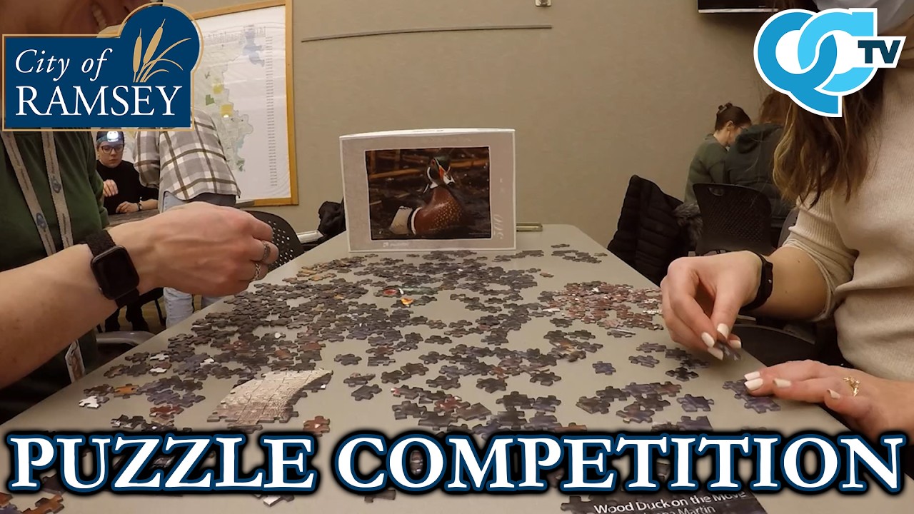 Speed Puzzle Competition | Ramsey, MN | QCTV